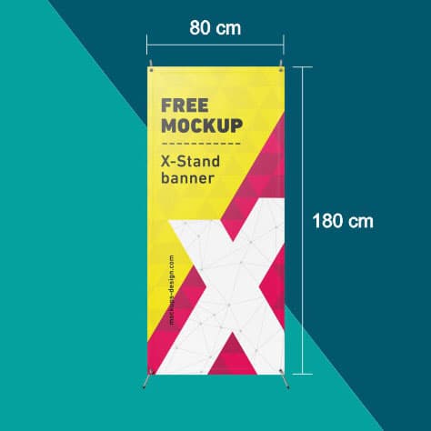 X Banner 80x180 cm