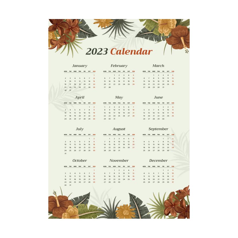 Kalender Poster