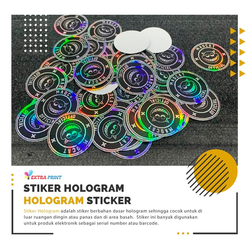Stiker Hologram