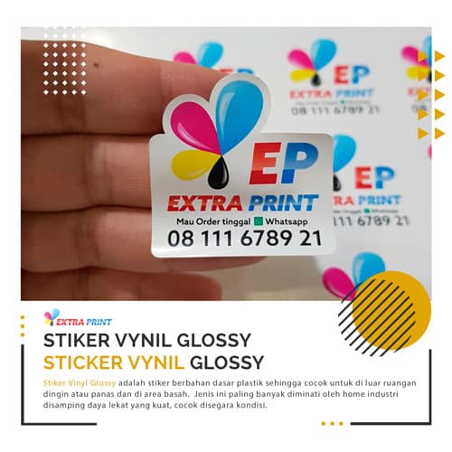 Stiker Vynil Glossy