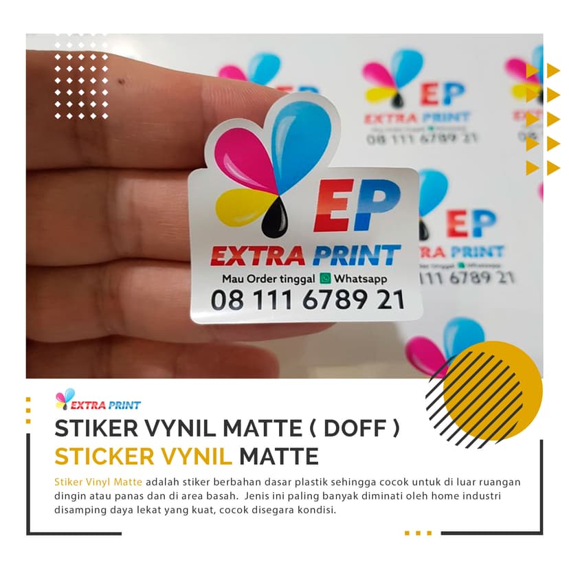 Stiker Vynil Glossy