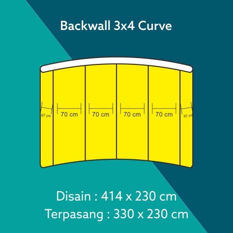 Backdrop 3x4 Curve