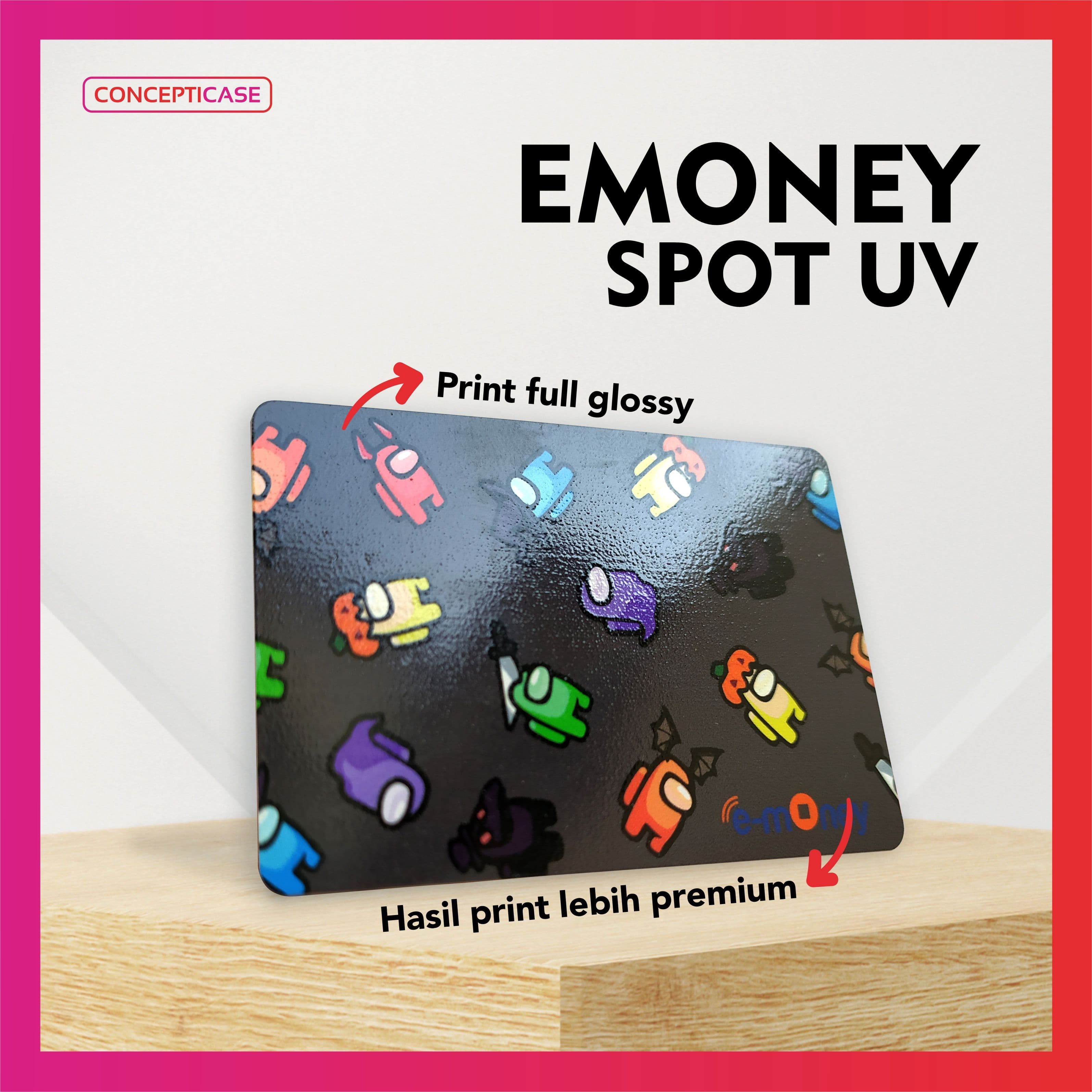 Fungsi E-money custom untuk kebutuhan saat ini?